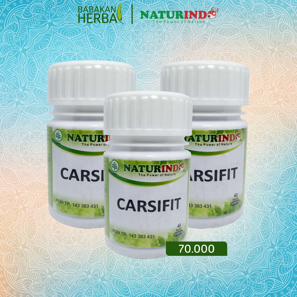 

Obat Herbal Melancarkan Peredaran Darah Naturindo Carsifit Babakan Herbal
