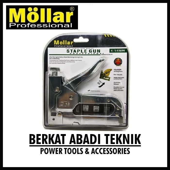 

Honeysu | MOLLAR Staple Gun Tacker 3 IN 1 3 Way Hekter Tembak Jok Alat Stapler Murah Baru