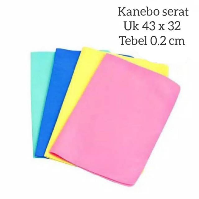 Kanebo  Besar  Kain Lap Chamois Kanebo  Jumbo  Berserat kanebo lap mobil / KANEBO BESAR 43X32 CM / KANEBO BESAR