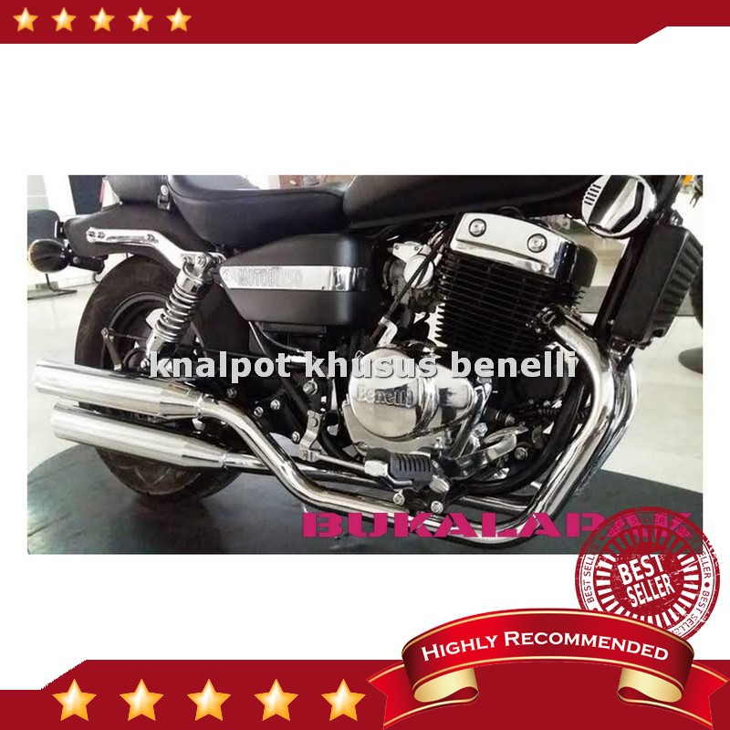 Harga Unik Knalpot Benelli Patagonian Eagle 250cc Copotan Kondisi BARU turun 9501Y Plat5 Murah