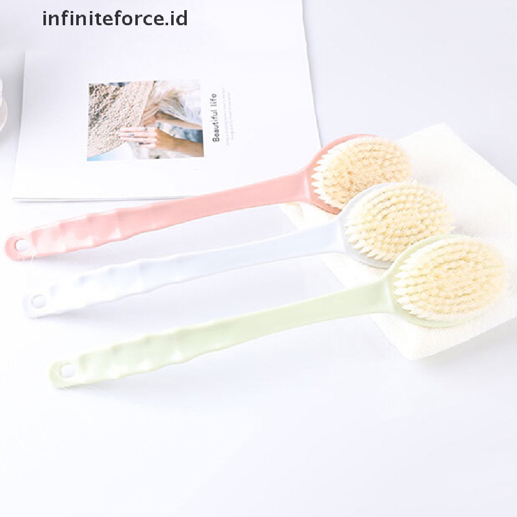 (Infiniteforce.Id) 1pc Sikat Mandi Gagang Panjang