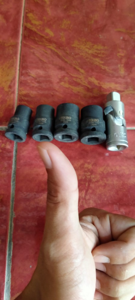 Mata Sock Impact 1/2 6pt 19mm Tekiro / Impact Socket Mata Sok Impact
