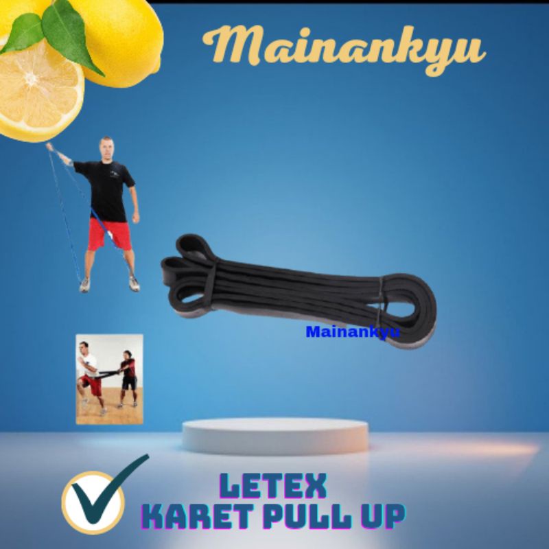 (MAINANKYU)  latex pull up resistance band fitness and pullup