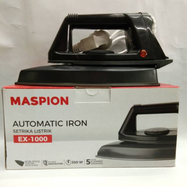 Maspion Ex 1000 Setrika Dry Iron Shopee Indonesia