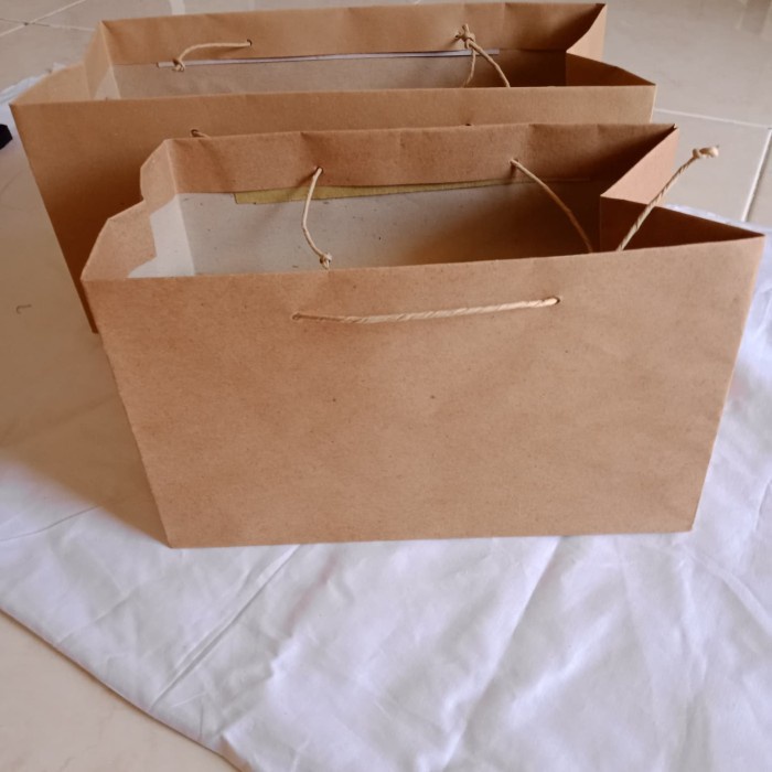 

NEW tas kertas brownies tanggung