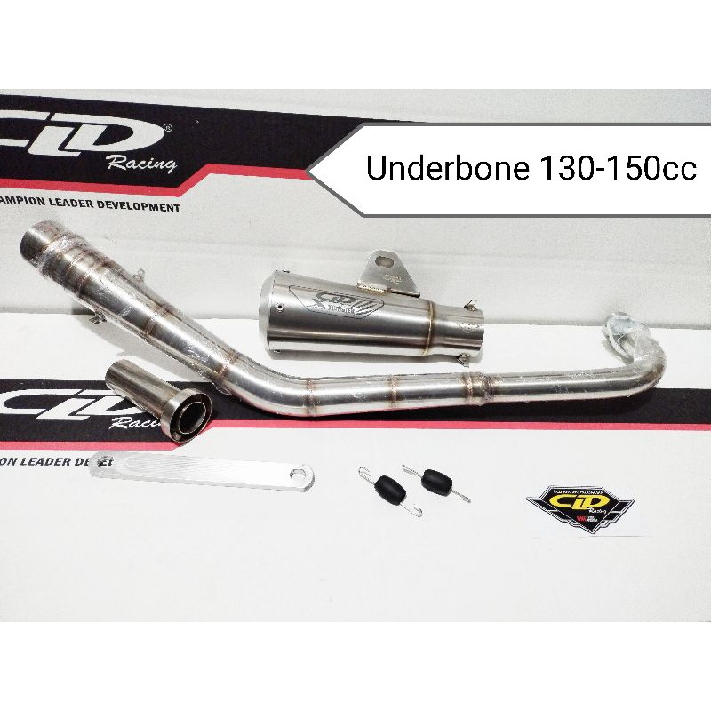 Knalpot CLD Racing Monster X series Jupiter/Supra/Smash,Blade/Supra125,Jupiter z1