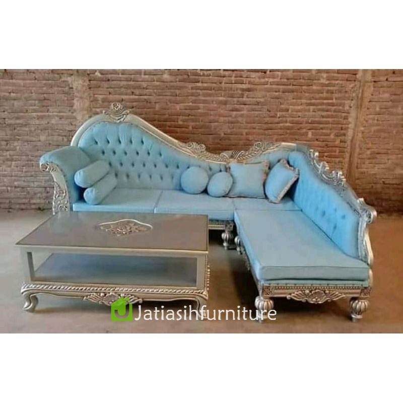 Cleopatra Sofa Ukir Modern Design . Sofa Sudut Ukir