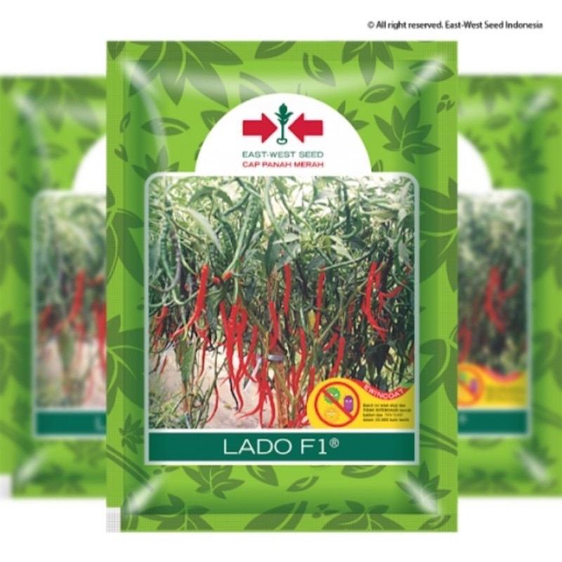 Benih bibit cabe keriting LADO F1 1750 butir kemasan original