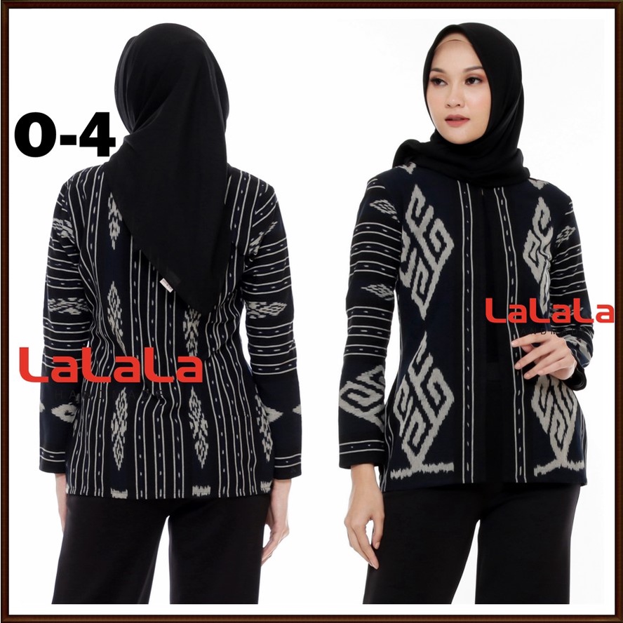 Blazer Kerja Wanita - Outfit Kantor Baju Outer Tenun Ibu Hamil Kekinian