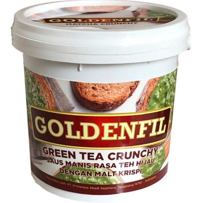 

Goldenfil Matcha Green Tea Crunchy Selai Jam Olesan Filling Topping