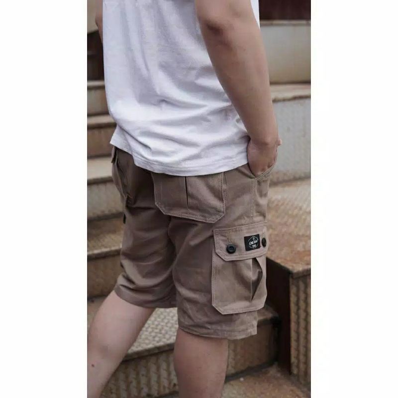 PROMO BAYAR DITEMPAT [BISA COD] size 27_34 YANG LAGI HITS celana pendek pria cargo kimpul Gunung PDL Army loreng Mma casual terlaris