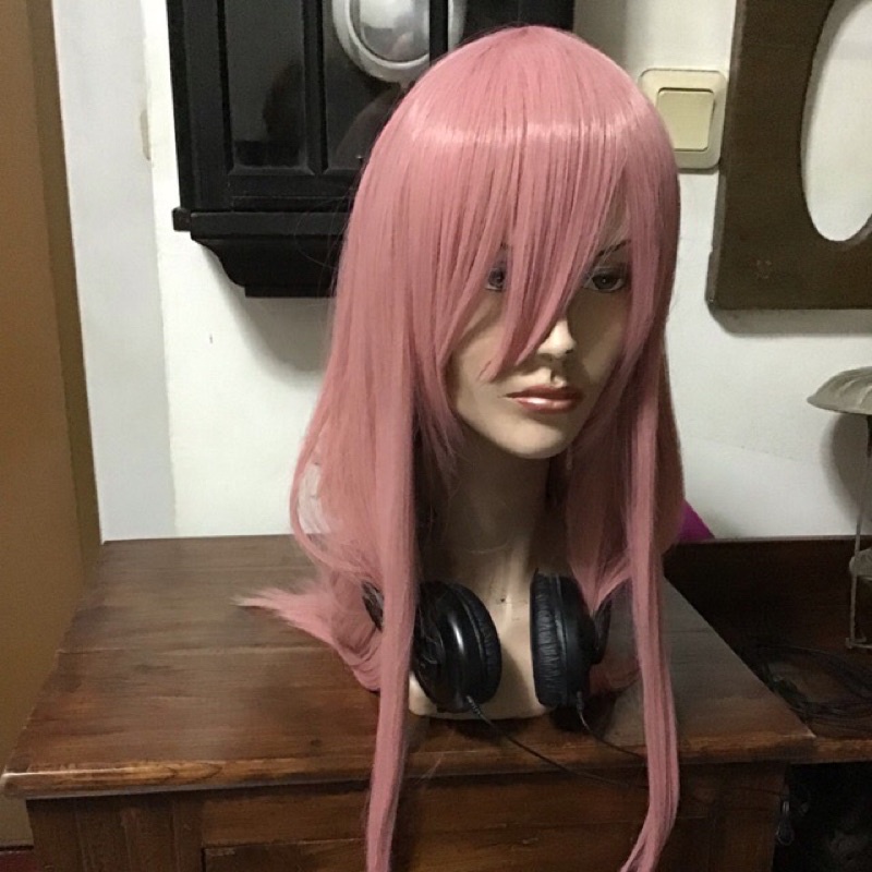 Nakano Miku wig cosplay Go toubun no hanayome gotoubun smoke pink