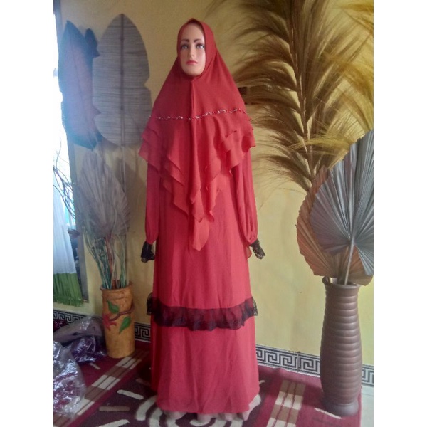 Gamis Renda Premium by Nia Muslimah
