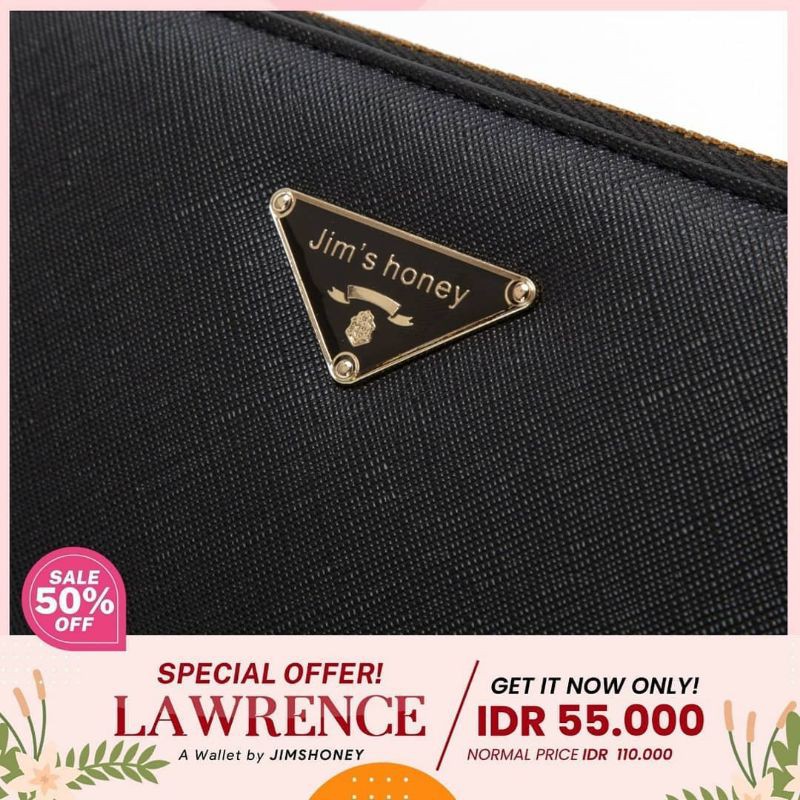 LAWRENCE WALLET DOMPET PANJANG MURAH JIMSHONEY MUAT HP HANDPHONE