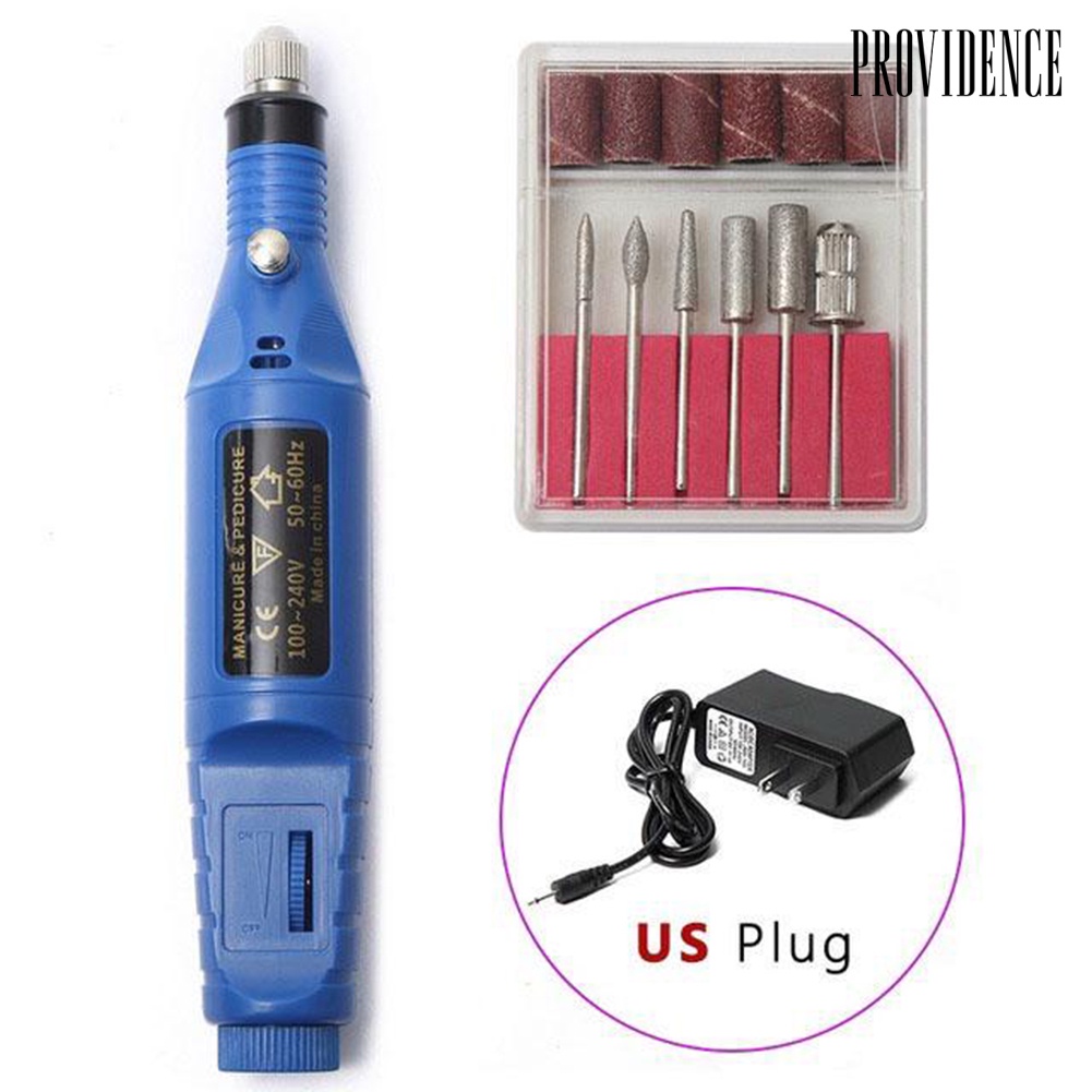 Providence Mini Electric Nail Art Drill Pen Grinder Polishing Exfoliating Manicure Machine