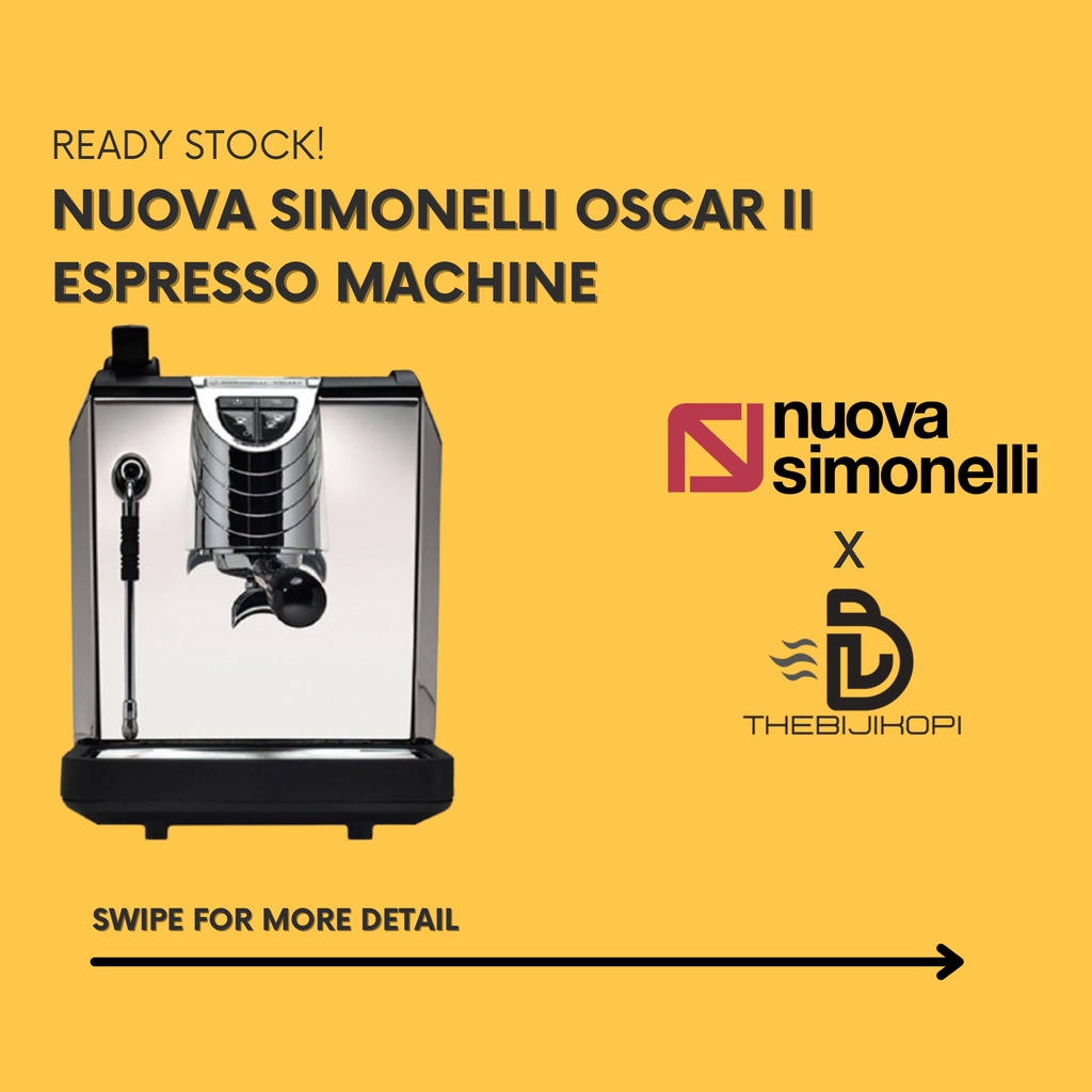 Mesin Kopi Espresso Coffee Nuova Simonelli Oscar II Oscar 2 NEW