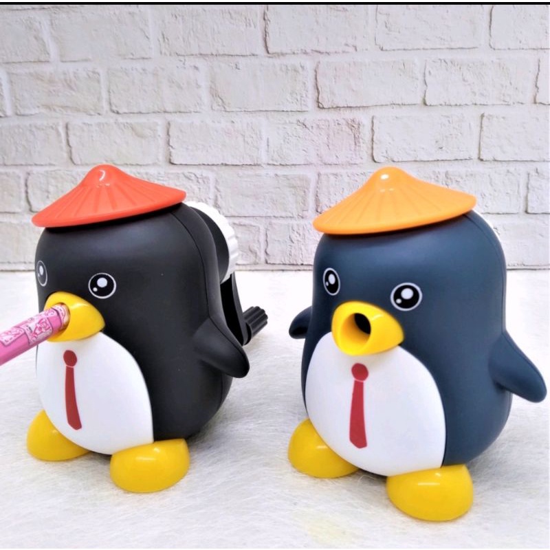 

Serutan Pencil Penguin/ Serutan Meja Putar Karakter Penguin