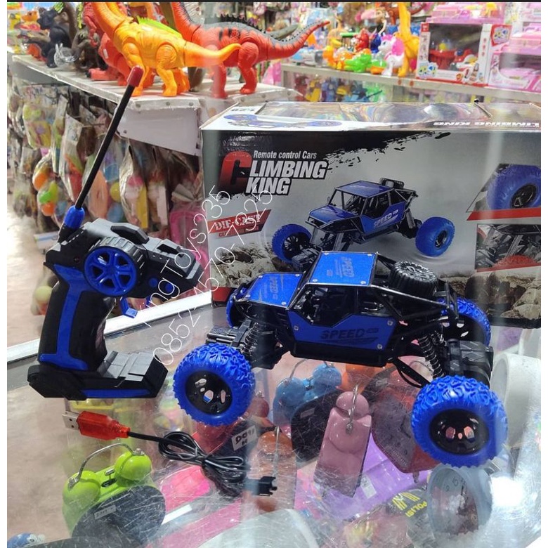 Mobil Remote Offroad Remot Off Road Batrai Charger Adaptor Gesit  Remot Control Anak Besar Kado Pont