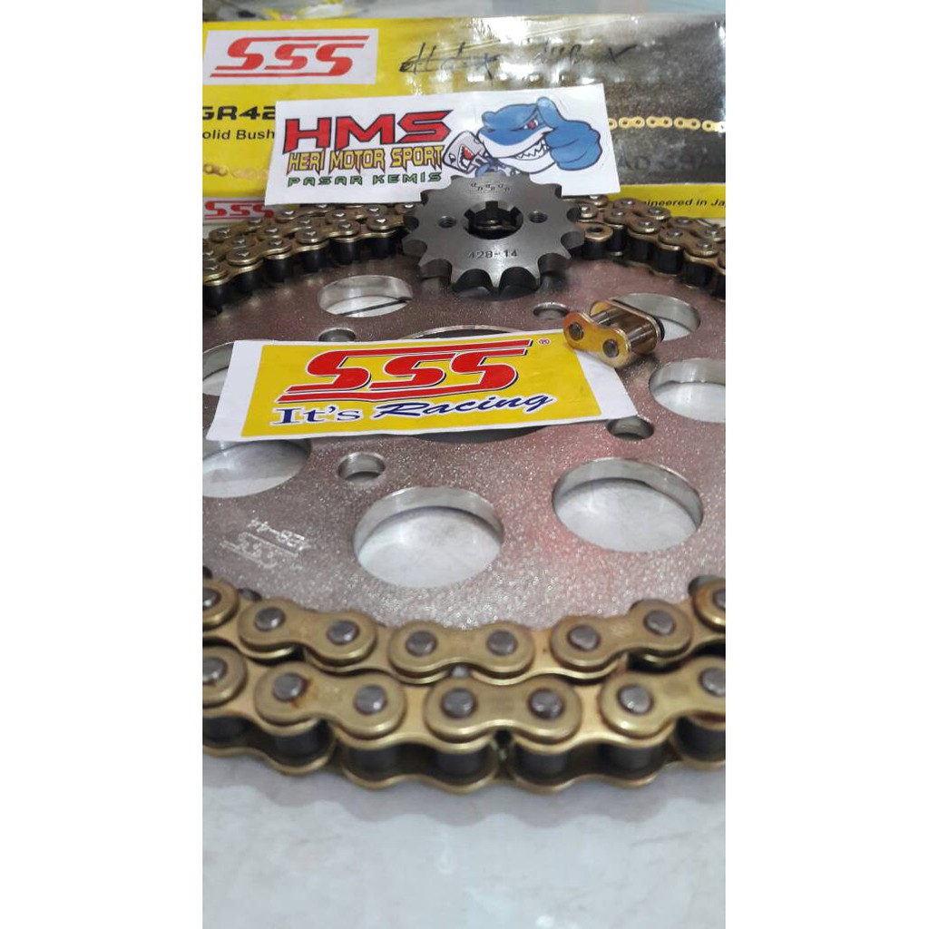 Gir Set SSS Sonic Rantai SSS 428SB 130L