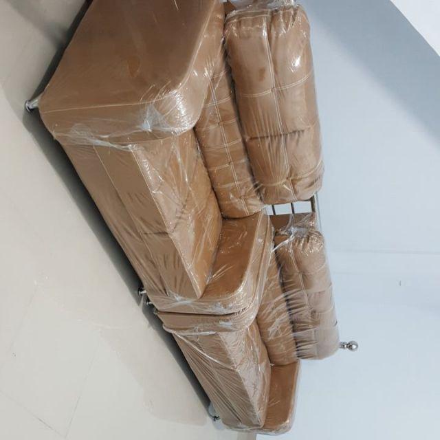 Sofa Model Langkawi Warna Hitam / Bergaransi Dan Berkualitas