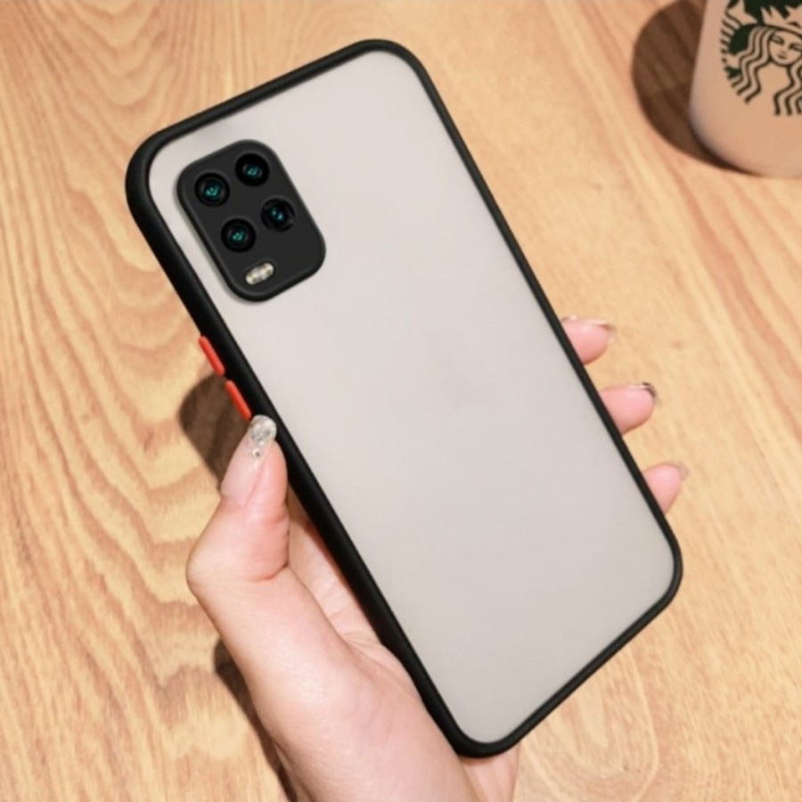 Soft Case Realme 8 / Pro + Realme 8i My Choice Aero Color Button Matte Frame