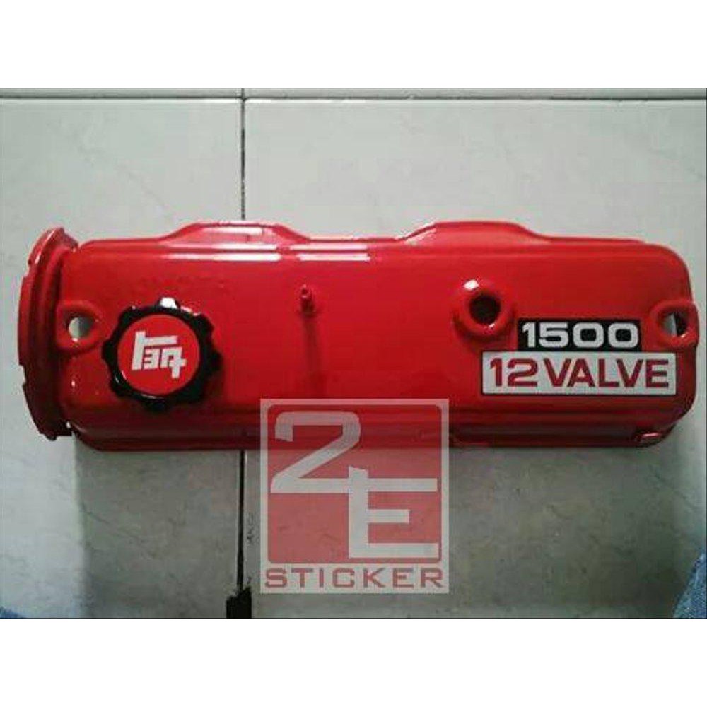 Stiker tutup oli Toyota Starlet