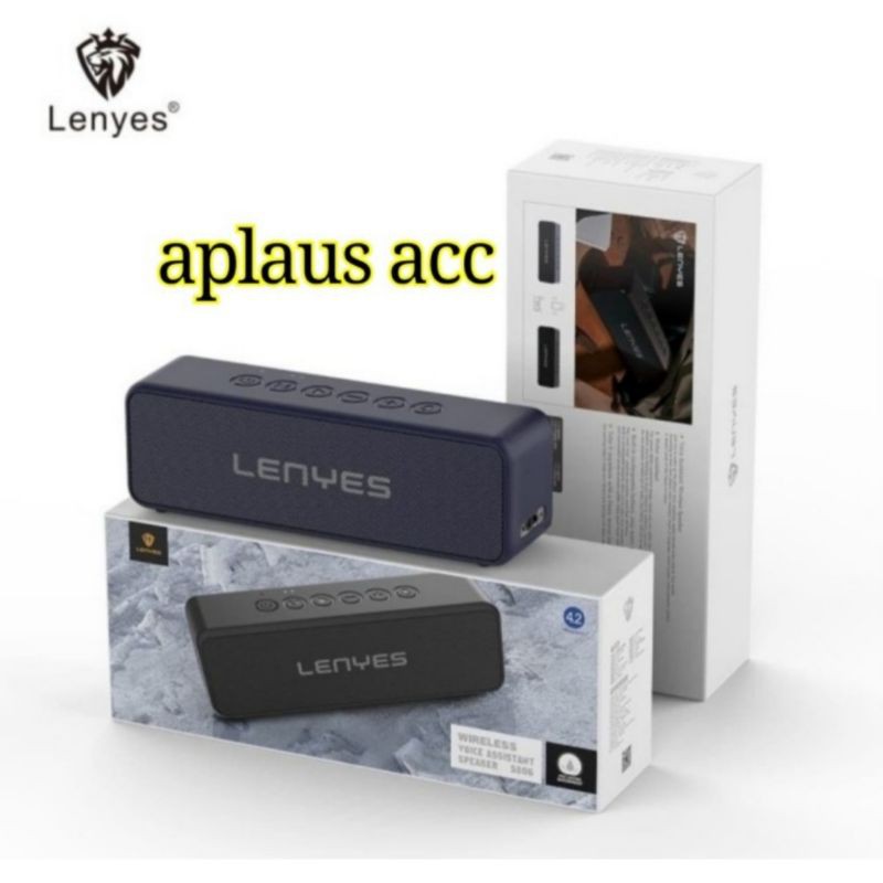 LENYES S806 waterproof ip67 voice assistant outdoor wireless bluetooth hifi stereo portable speaker