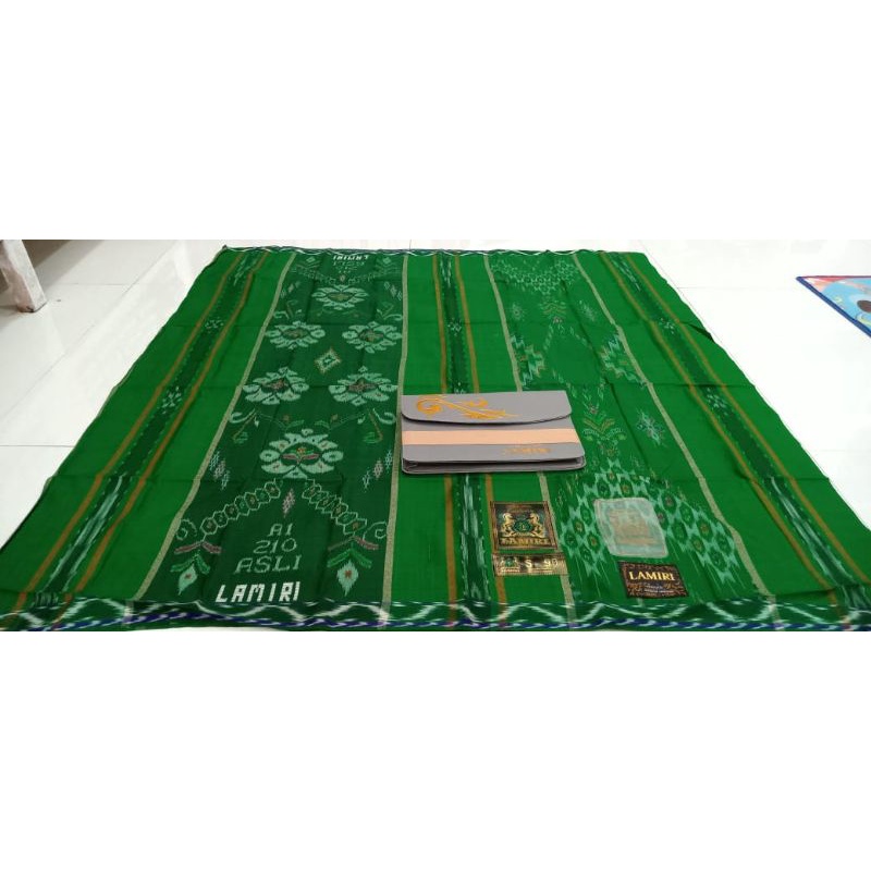 [ RAMADHAN BIG SALE ] SARUNG LAMIRI SONGKET MGT S90 A1 ASLI BENANG 210 FULL SUTRA TERMURAH JAHIT TEN