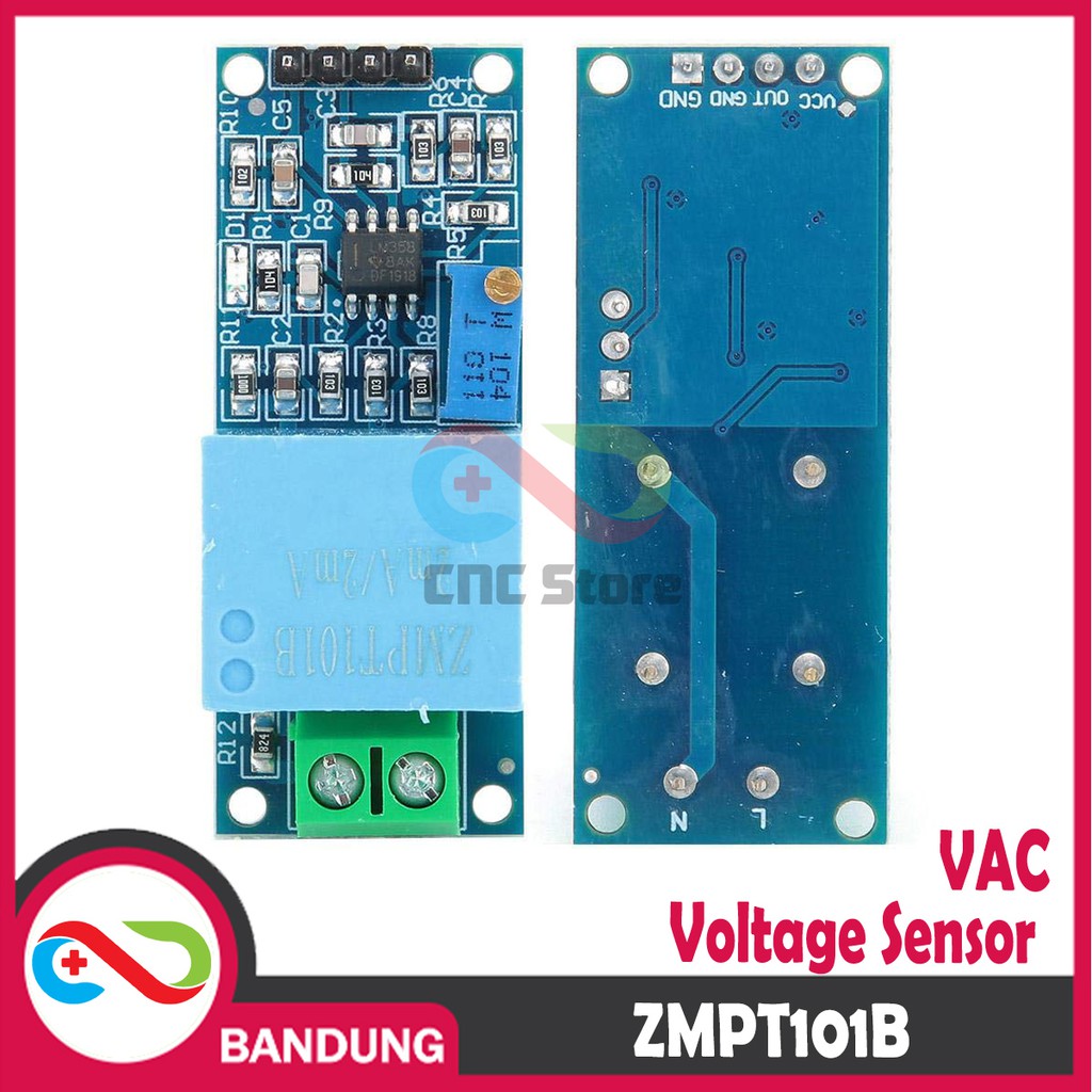 ZMPT101B VOLTAGE TRANSFORMER MODULE AC ACTIVE OUTPUT VOLTAGE SENSOR