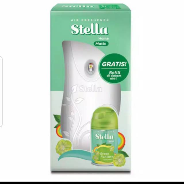 Dispenser Pengharum Ruangan Otomatis Alat Stella Matic + Refil