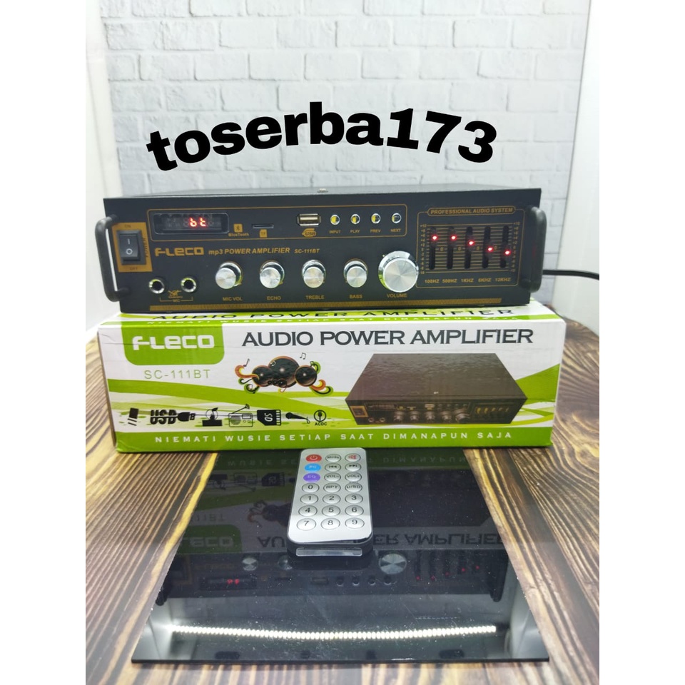 POWER AMPLIFIER WIRELESS SC 111-BT AMPLIFIER BLUETOOTH