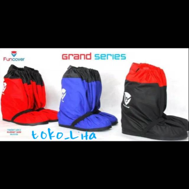 Cover Shoes Grand Funcover V2 Jas Sepatu V2.0 Versi New 2016 Alas Sol Karet