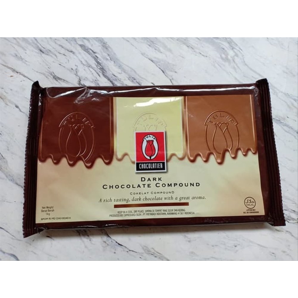 Coklat Compound - Jual Colatta Dark Compound 1 KG / coklat blok colata