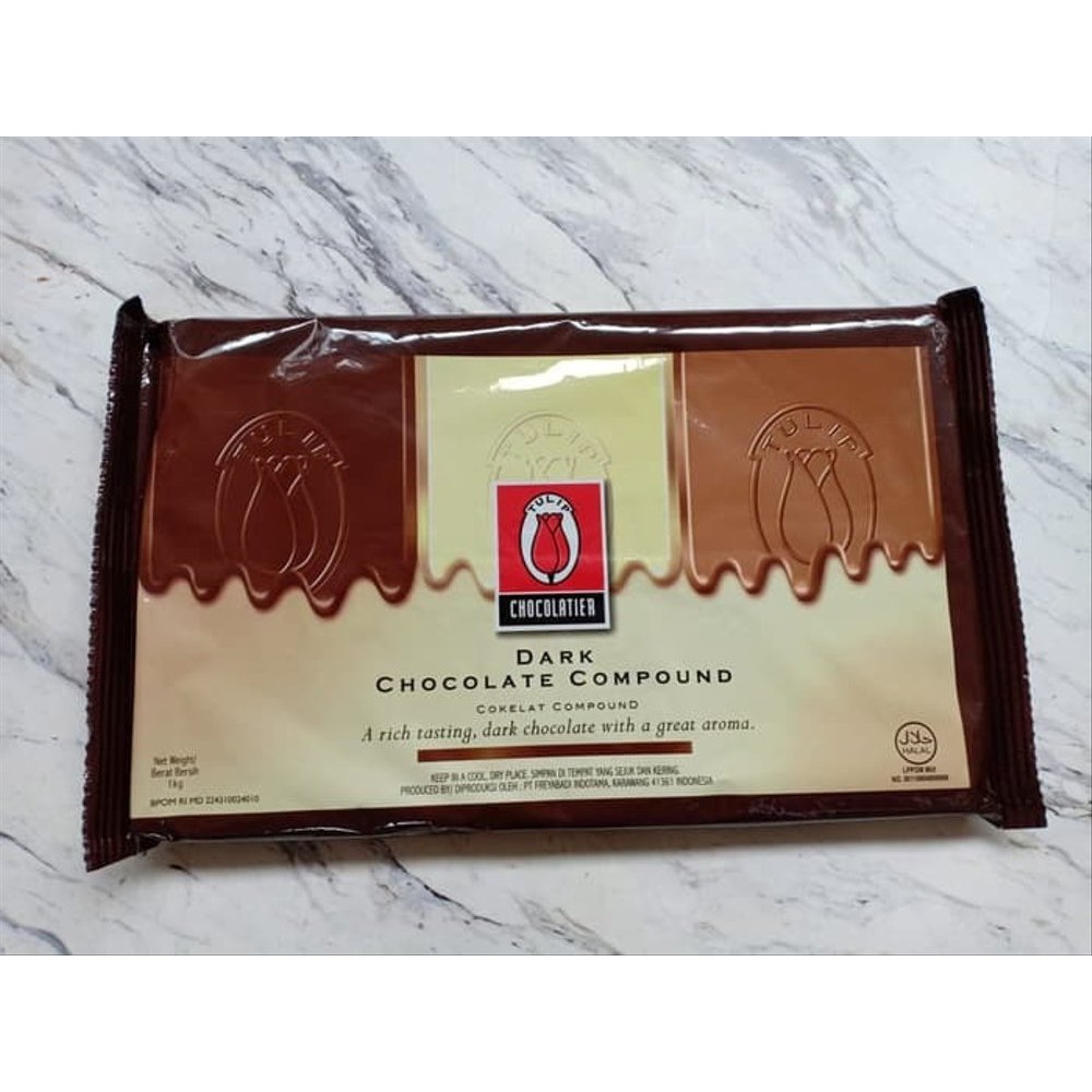 (REPACK) Coklat Batangan Tulip 1 Kg / Coklat Blok / Coklat ...