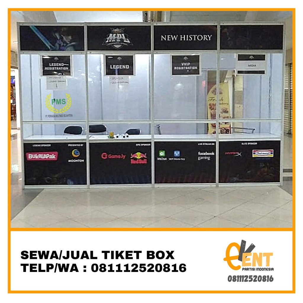 

TIKET BOX PORTABLE PARTISI R8