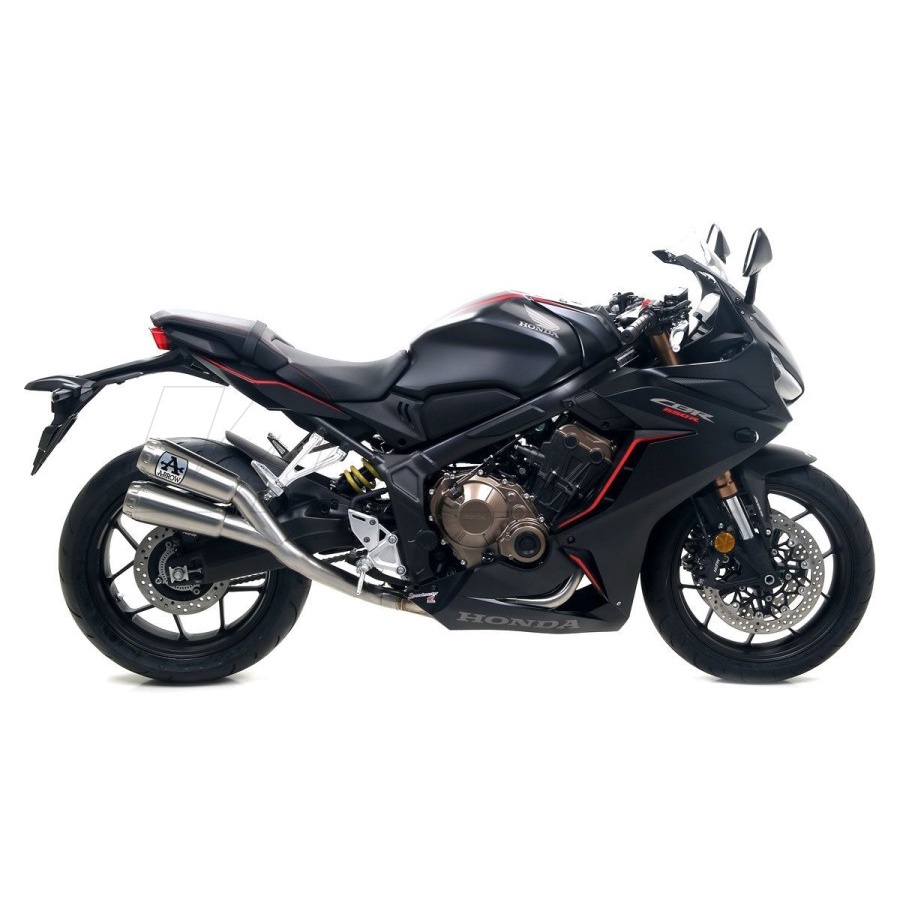 KNALPOT ARROW PRO-RACE TWIN TITANIUM HONDA CB650R / CBR650R FULLSYSTEM