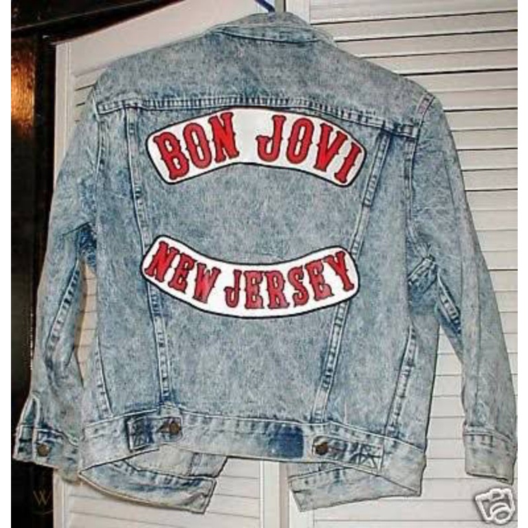 PATCH BORDIR BON JOVI BELAKANG