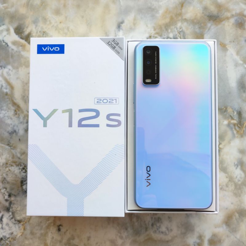 Vivo Y12s 2021 ram 3 internal 32 Gb seken mulus