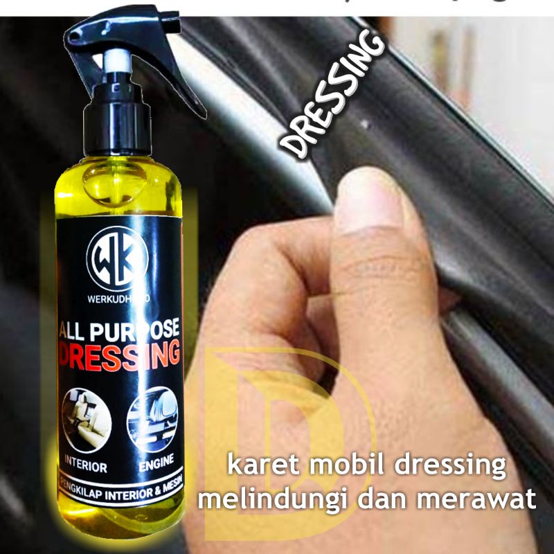 Pengkilap interior/penghitam/dashboard/pelembab/dasbor/semir ban/karet/plastik/mobil/motor/ATD NEW