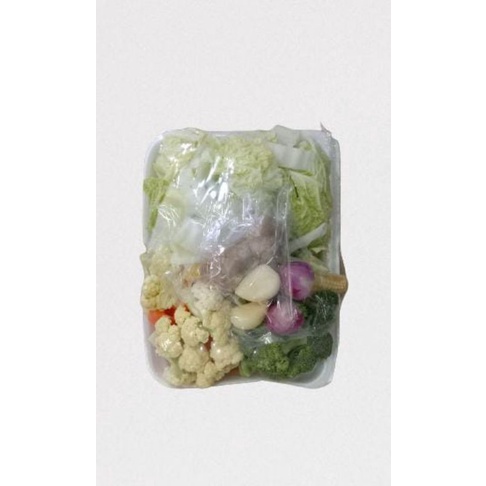 

Sayur capcay Super Fresh siap masak sudah dipotong potong lengkap dengan bumbu