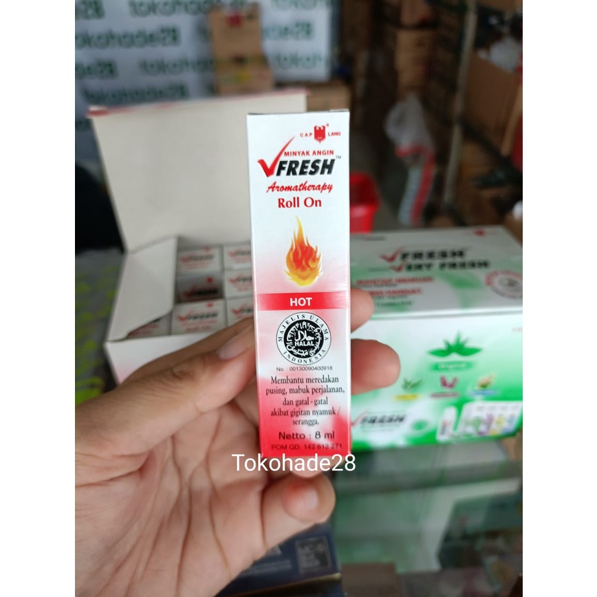 VFresh Minyak Angin Aromatherapy V Fresh Cap Lang 8ml