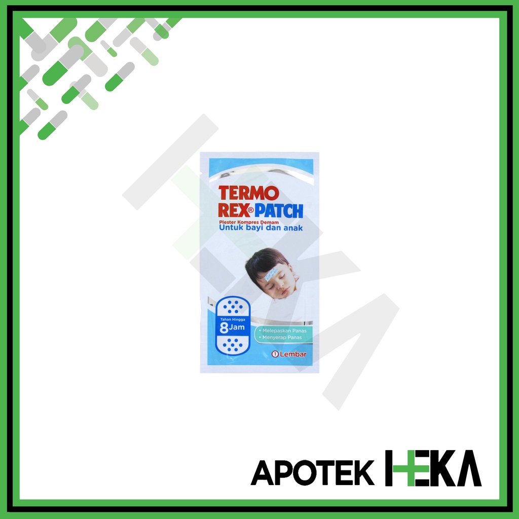 Termorex Patch - Plaster Kompres Demam Anak Sachet (SEMARANG)