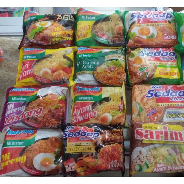 

Indomie Instant / Sedap / Sarimi Per Pcs