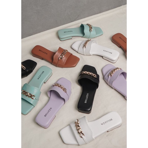 belleza chain/sandal wanita belleza chain