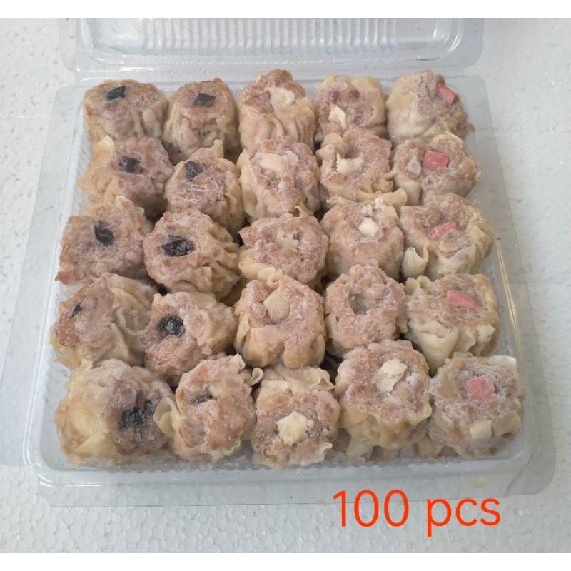 

Dimsum siomay ayam mix frozen beku halal isi 100pcs PREMIUM