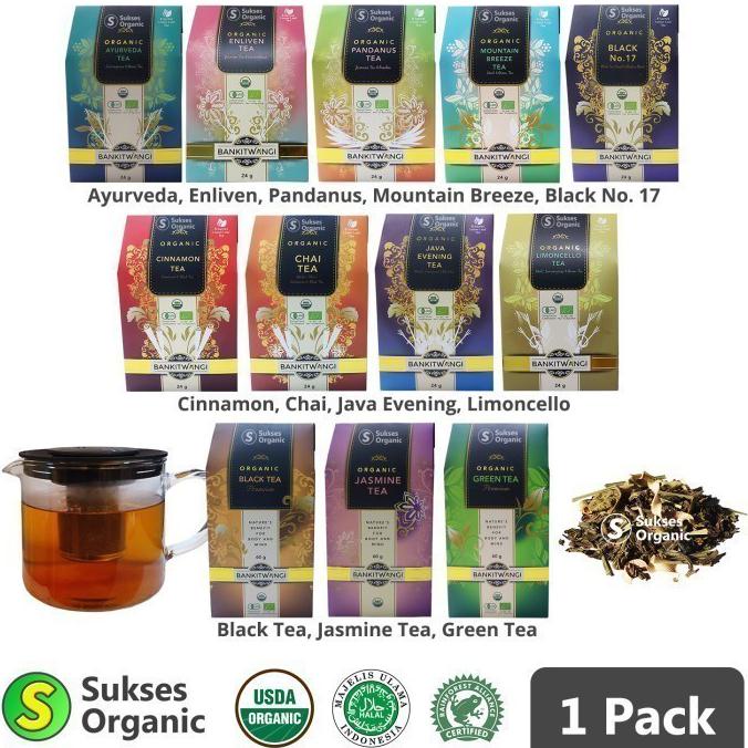 

[[BISA COD]] Bankitwangi Teh Cinnamon Tea Blend Organik Isi 8pcs TERLENGKAP Kode 198