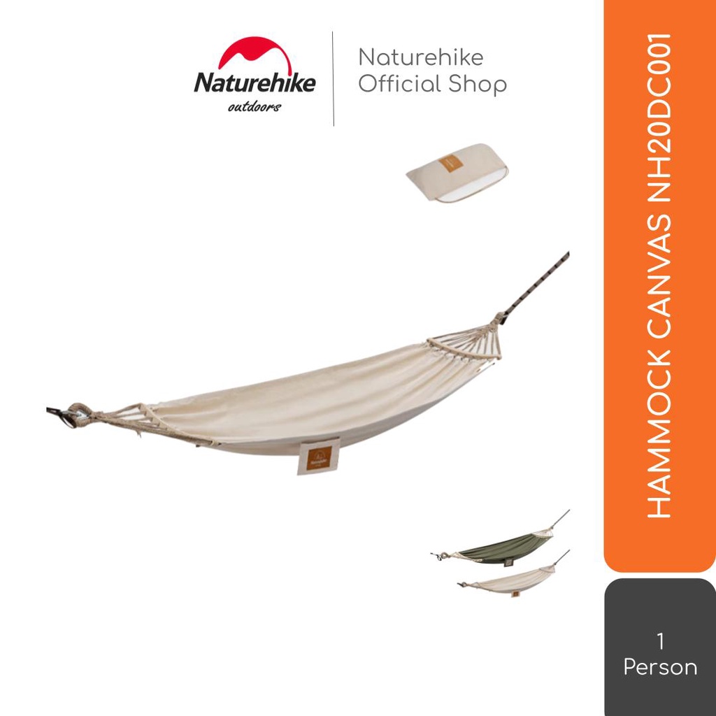 Naturehike Hammock Canvas NH20DC001 Ayunan Gantung Camping Outdoor