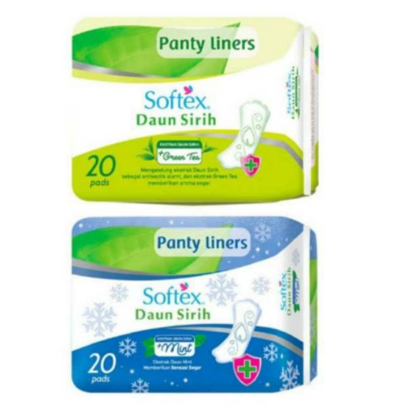 Pantyliner Daun Sirih Green Tea/ Daun Sirih Mint