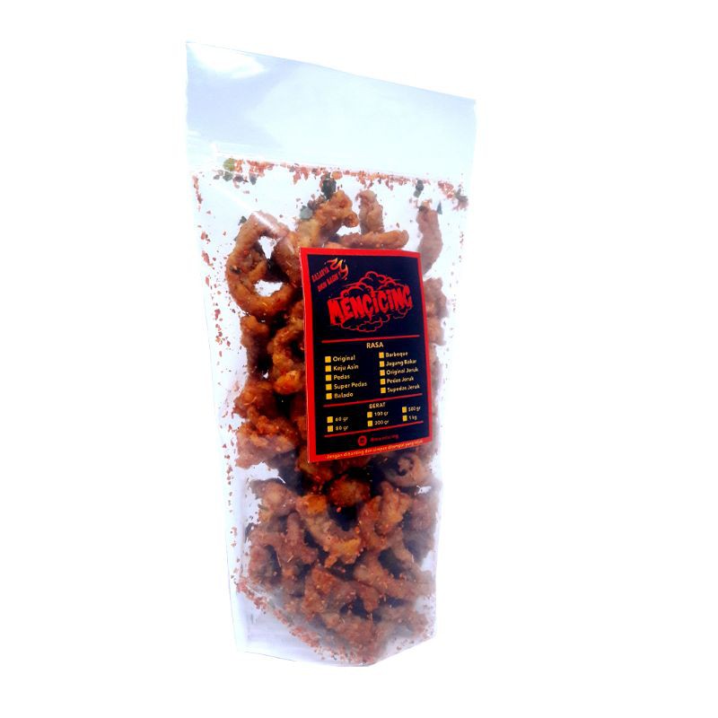 

Keripik Usus / Keripik Usus Kriuk mencicing 100 gram