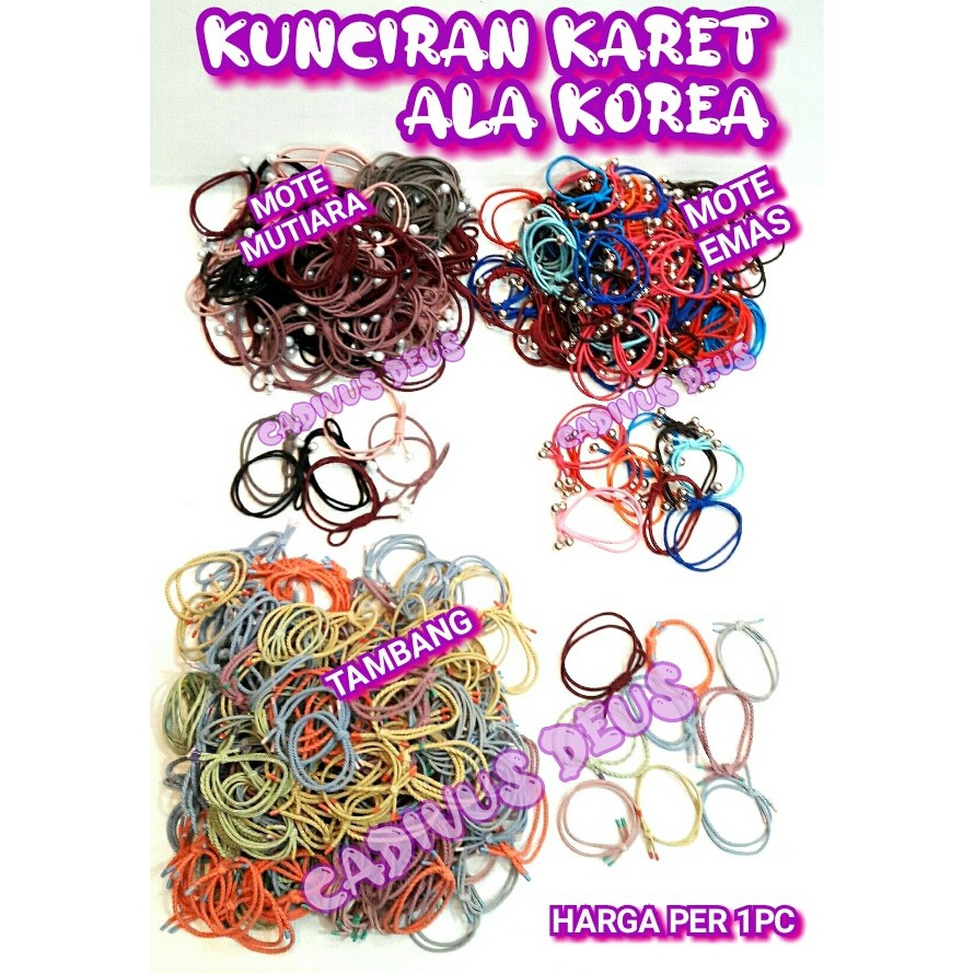 KARET - KARET KUNCIRAN - KUNCIRAN KOREA MOTE